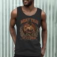Weathered Muay Thai Fighter Thai Boxing Warrior Art Men Tank Top