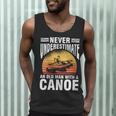 Women's Canoe Old Man Men Tank Top Women's Canoe Old Man Men Tank Top