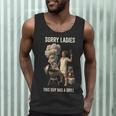 Women's Sorry Ladies This Guy Has A Grill BBQ Dad Men Lover Men Tank Top