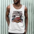 4th July BBQ Dad American Flag Brisket Smoke Men Tank Top 4th July BBQ Dad American Flag Brisket Smoke Men Tank Top