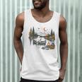 Canoe Ghost Camping Ghost Lake Halloween Spooky Fall Camping Men Tank Top Canoe Ghost Camping Ghost Lake Halloween Spooky Fall Camping Men Tank Top
