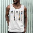 Colorful Painted Oars Paddle Nautical CanoeShirt Men Tank Top Colorful Painted Oars Paddle Nautical CanoeShirt Men Tank Top