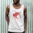 Drum Kit Drummer Band Musical Instrument Rock Music Men Tank Top Drum Kit Drummer Band Musical Instrument Rock Music Men Tank Top