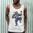 Gorilla Muay Thai Combat Sport Fighter Martial Arts 8 Limbs Raglan Baseball Tee Men Tank Top