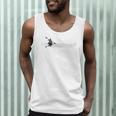 Kayaking Graphic Kayak Figure Kayaker Canoe Paddling Men Tank Top