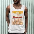 Lake Ontario Canoe Fishing Light House Sunset Retro Raglan Baseball Tee Men Tank Top