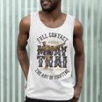 Muay Thai Fighter MMA Full Contact Retro Kickboxing Men Tank Top