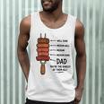 Steak BBQ Dad You'Re The Rarest Of Them All Fathers Day Men Tank Top