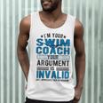 Swim Coach Swimming Coach Men Tank Top Swim Coach Swimming Coach Men Tank Top
