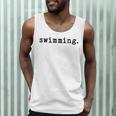 Swimming Enthusiast Minimalist Water Sports Men Tank Top Swimming Enthusiast Minimalist Water Sports Men Tank Top