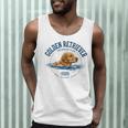 Women's Golden Retriever Swimming Men Tank Top