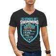 6 Stages Of Swimming Joke Sports Athlete Pool Swimmer Men's V-Neck T-Shirt, trending gift 6 Stages Of Swimming Joke Sports Athlete Pool Swimmer Men's V-Neck T-Shirt, trending gift