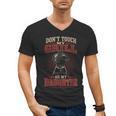 BBQ Dad Don't Touch My Grill Or My Daughter Men's V-Neck T-Shirt, trending gift