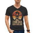 BBQ Dad Stand Back Dad Is Grilling Men's V-Neck T-Shirt, trending gift
