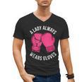 Boxing Gloves Muay Thai Women Girls Muay Thai Men's V-Neck T-Shirt, trending gift