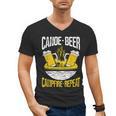 Canoe Beer Campfire Repeat Kayak Canoe Men's V-Neck T-Shirt, trending gift