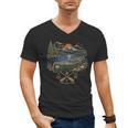 Canoe And Lake Camping Paddle Camp Men's V-Neck T-Shirt, trending gift