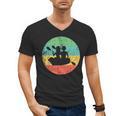 Canoeing Shirt Vintage Retro Canoe Men's V-Neck T-Shirt, trending gift