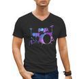 Cool Drum Kit Percussion Vintage Retro Drummer Costume Men's V-Neck T-Shirt, trending gift Cool Drum Kit Percussion Vintage Retro Drummer Costume Men's V-Neck T-Shirt, trending gift