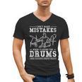 Drummer Music Drum Kit Men's V-Neck T-Shirt, trending gift