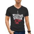His Fight Is My Fight Muay Thai Kickboxer Fan Boxing Men's V-Neck T-Shirt, trending gift