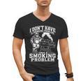 I'm Just A Drinker With A Smoking Problem Grilling BBQ Dad Men's V-Neck T-Shirt, trending gift