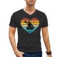 I Love Canoeing Water Sports Canoe Tour Paddling Canadian Men's V-Neck T-Shirt, trending gift