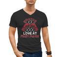 Love At First Punch Professional Boxer Muay Thai Boxing Men's V-Neck T-Shirt, trending gift