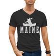 Maine Canoe Kayak Moose USA America Souvenir Men's V-Neck T-Shirt, trending gift