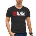 Martial Arts Muay Thai Men's V-Neck T-Shirt, trending gift