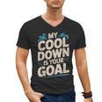 Masters Swimmer Cool Down Workout Humor Bold Swimming Men's V-Neck T-Shirt, trending gift