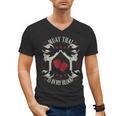 Muay Thai Is In My Blood Traditional Fighters Thai Boxing Men's V-Neck T-Shirt, trending gift