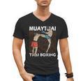 Muay Thai Boxing Men's V-Neck T-Shirt, trending gift Muay Thai Boxing Men's V-Neck T-Shirt, trending gift