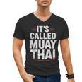 Muay Thai Condition Humor Lifestyle Identity Training Men's V-Neck T-Shirt, trending gift