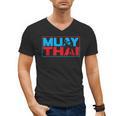 Muay Thai Fighter Boxing Martial Arts Hobby Men's V-Neck T-Shirt, trending gift