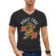 Muay Thai Fighter Hobby Martial Arts Boxing Men's V-Neck T-Shirt, trending gift