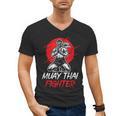 Muay Thai Fighter Martial Arts Boxing Hobby Men's V-Neck T-Shirt, trending gift Muay Thai Fighter Martial Arts Boxing Hobby Men's V-Neck T-Shirt, trending gift