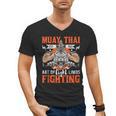Muay Thai Fighting MMA Thai Boxing Mixed Martial Arts Men's V-Neck T-Shirt, trending gift Muay Thai Fighting MMA Thai Boxing Mixed Martial Arts Men's V-Neck T-Shirt, trending gift