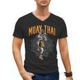 Muay Thai Hobby Martial Arts Fighter Boxing Men's V-Neck T-Shirt, trending gift