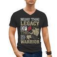 Muay Thai Legacy Of The Warrior Muay Thai Men's V-Neck T-Shirt, trending gift Muay Thai Legacy Of The Warrior Muay Thai Men's V-Neck T-Shirt, trending gift