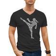 Muay Thai Martial Arts Typography Kickboxer Girls Kickboxing Men's V-Neck T-Shirt, trending gift Muay Thai Martial Arts Typography Kickboxer Girls Kickboxing Men's V-Neck T-Shirt, trending gift