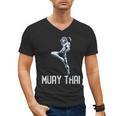 Muay Thai Tiger Nak Muay Kickboxing Men's V-Neck T-Shirt, trending gift