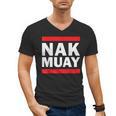 Nak Muay Thai Kickboxing MMA Men's V-Neck T-Shirt, trending gift