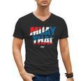 Official ONE Muay Thai Flag Men's V-Neck T-Shirt, trending gift
