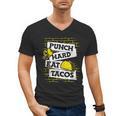 Punch Hard Eat Tacos Professional Boxer Muay Thai Boxing Men's V-Neck T-Shirt, trending gift