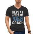 Repeat Yes Swim Coaching Swimming Coaches Men's V-Neck T-Shirt, trending gift Repeat Yes Swim Coaching Swimming Coaches Men's V-Neck T-Shirt, trending gift