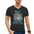 Swimmer Swim Sloth Swimming Team Retro Men's V-Neck T-Shirt, trending gift Swimmer Swim Sloth Swimming Team Retro Men's V-Neck T-Shirt, trending gift