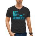 Swimming Eat My Bubbles Swimmer Swim Men's V-Neck T-Shirt, trending gift