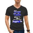 Swimming Goggles Saying Swim Team Gear Men's V-Neck T-Shirt, trending gift