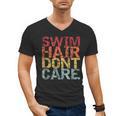 Swimming Pool Diving Sport Swimmer Swim Hair Dont Care Men's V-Neck T-Shirt, trending gift Swimming Pool Diving Sport Swimmer Swim Hair Dont Care Men's V-Neck T-Shirt, trending gift
